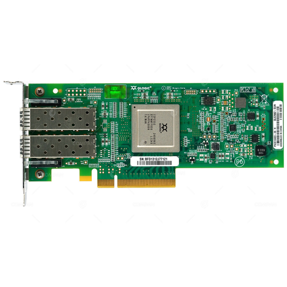 240-7124-01 SUN ORACLE FUJITSU PCI-E SANBLADE 8GB DUAL PORT FC FOR SPARC M10-1